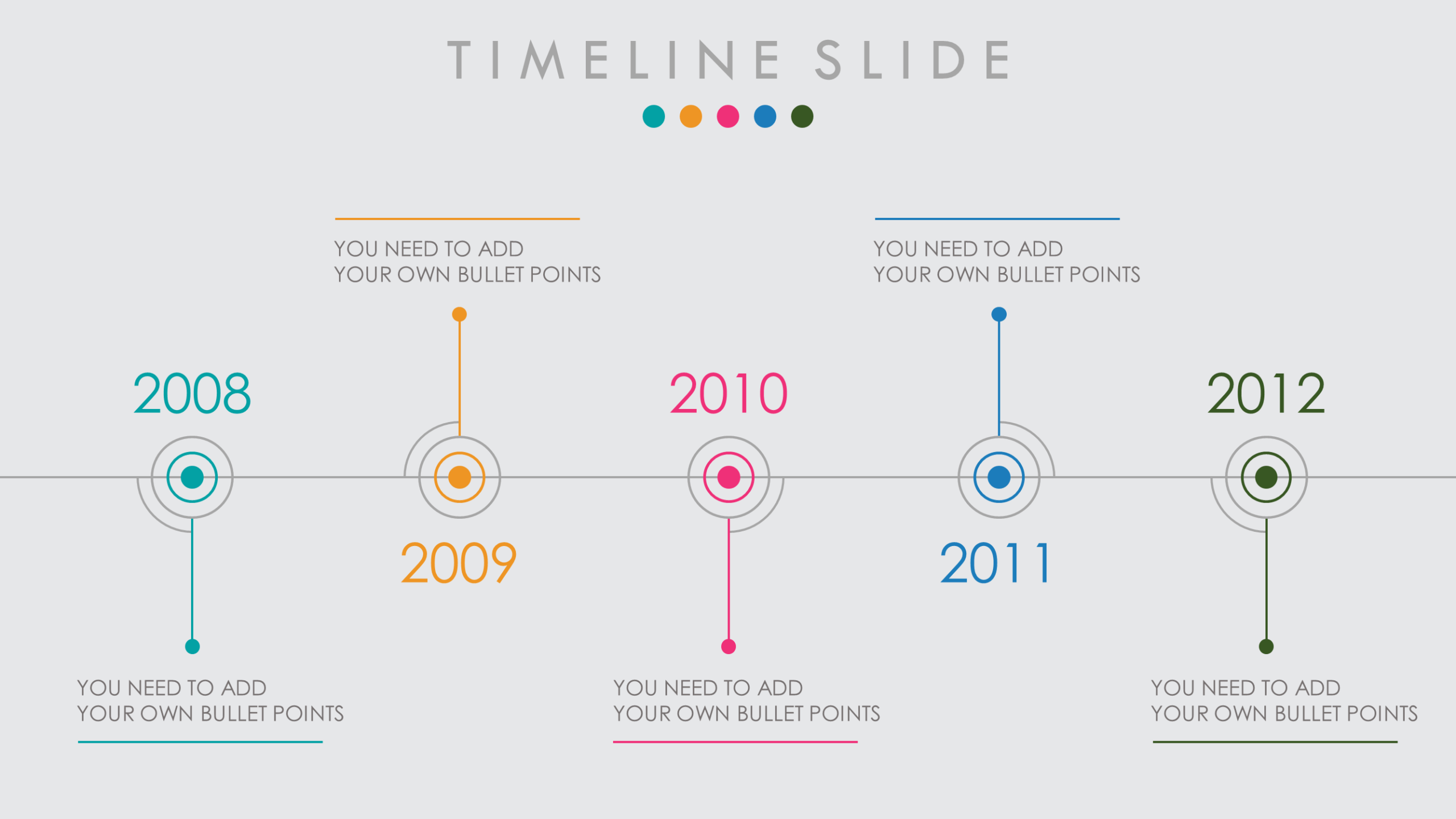 Animated PowerPoint Timeline Template PowerPoint School