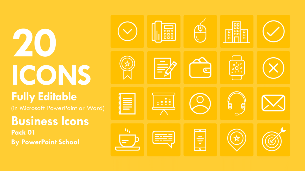 Free Business Icons Pack 01