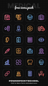Medical Icons for PowerPoint, Google Slides, and Adobe Illustrator