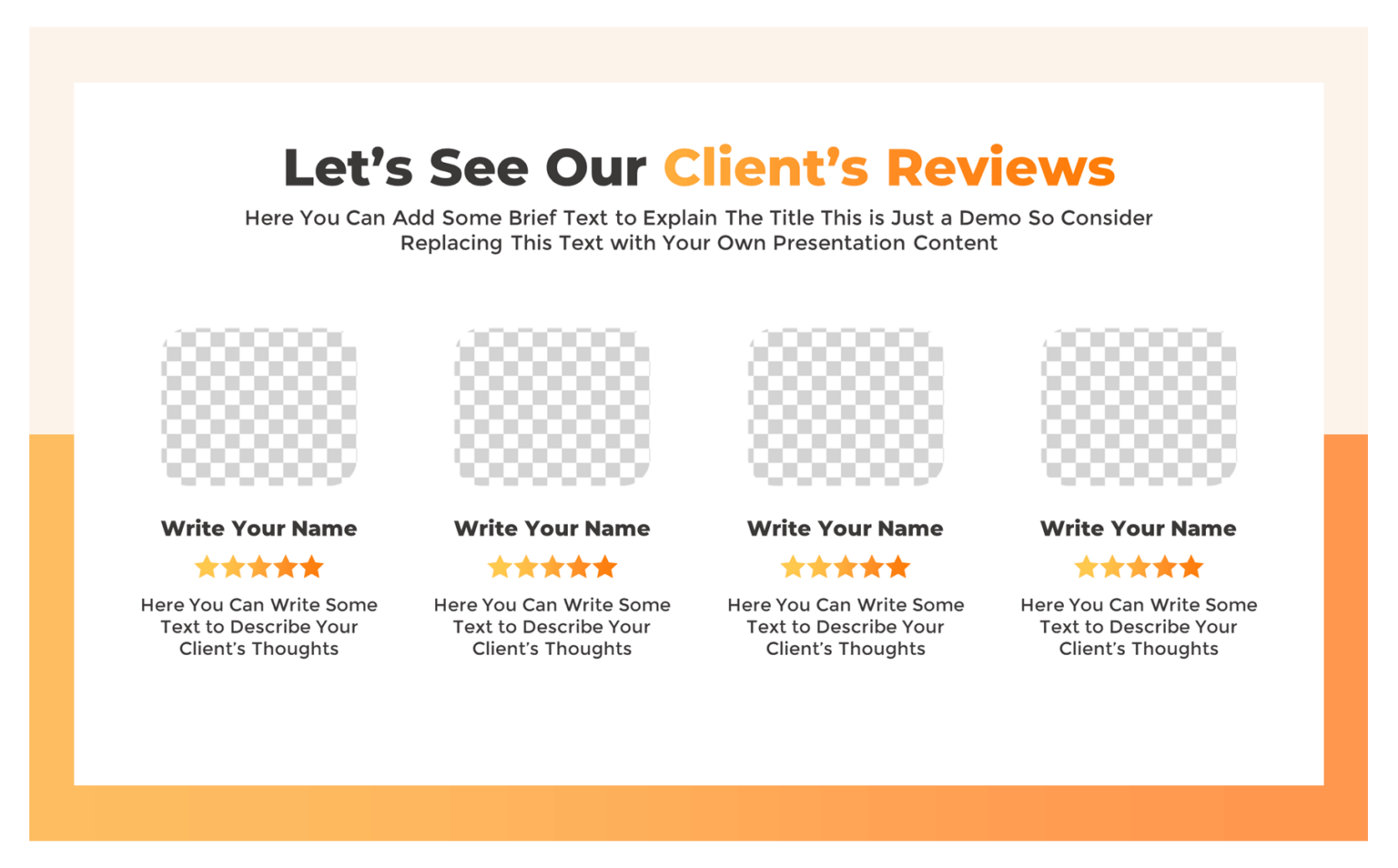 Client Feedback Template for PowerPoint and Google Slides - PowerPoint ...