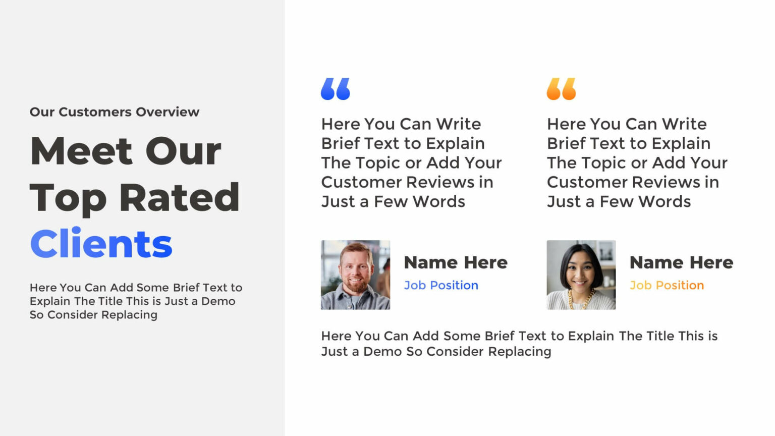 Client Feedback Template for PowerPoint and Google Slides PowerPoint Client Feedback Template for PowerPoint and Google Slides PowerPoint