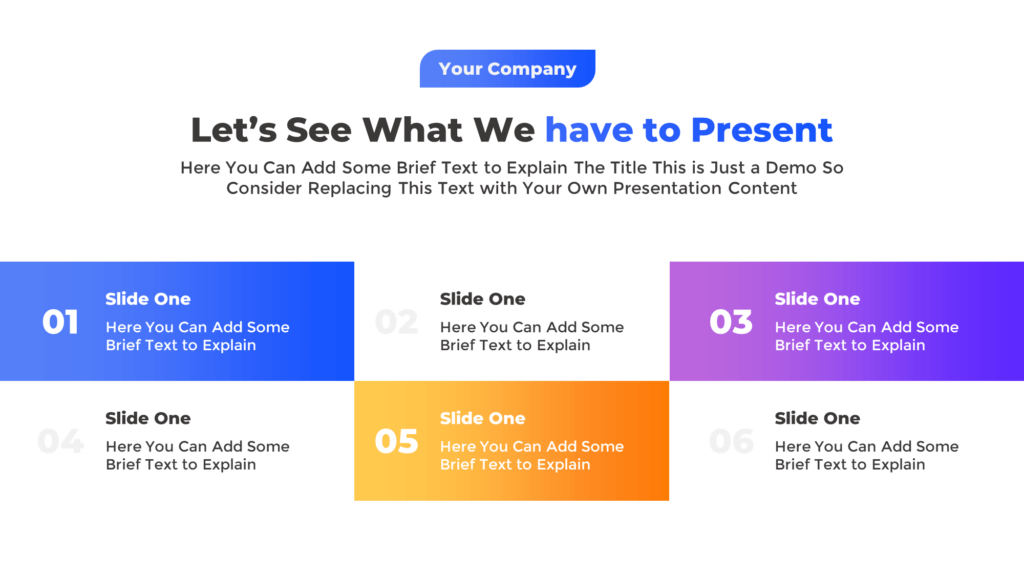 Free PowerPoint Table of Contents and Agenda Slide Templates