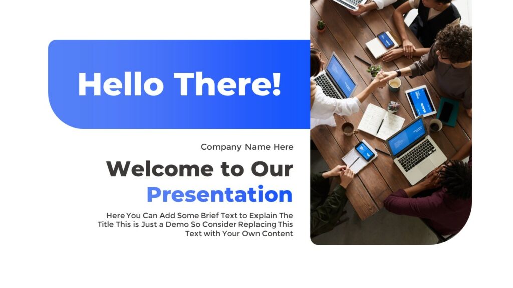 Animated Presentation Intro Slide for PowerPoint & Google Slides