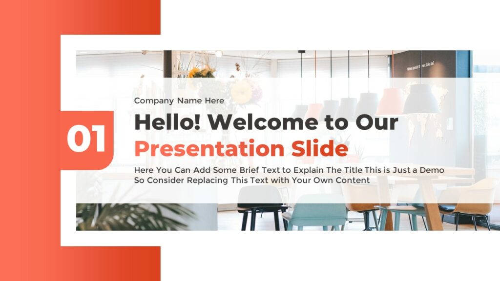 Animated Presentation Intro Slide for PowerPoint & Google Slides