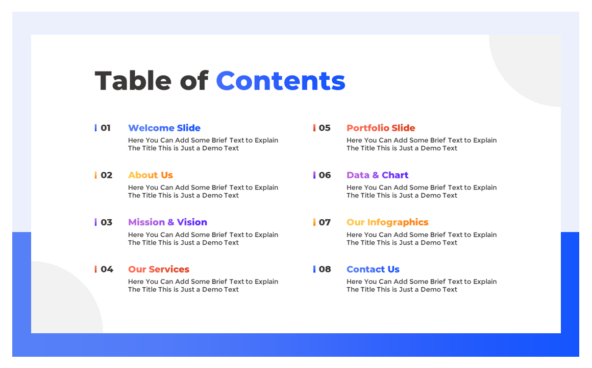 Free Animated PowerPoint Meeting Agenda Template