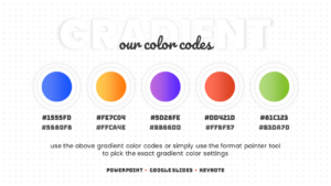 Free Gradient Color Palettes for PowerPoint Presentations