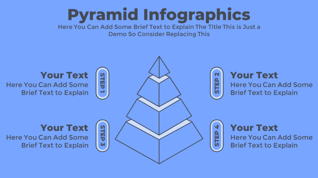 3D Pyramid Template for PowerPoint & Google Slides