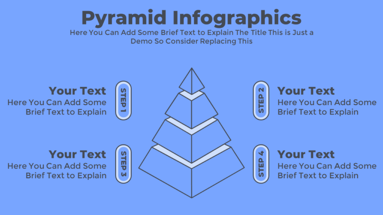 3D Pyramid Template for PowerPoint Presentation - PowerPoint School
