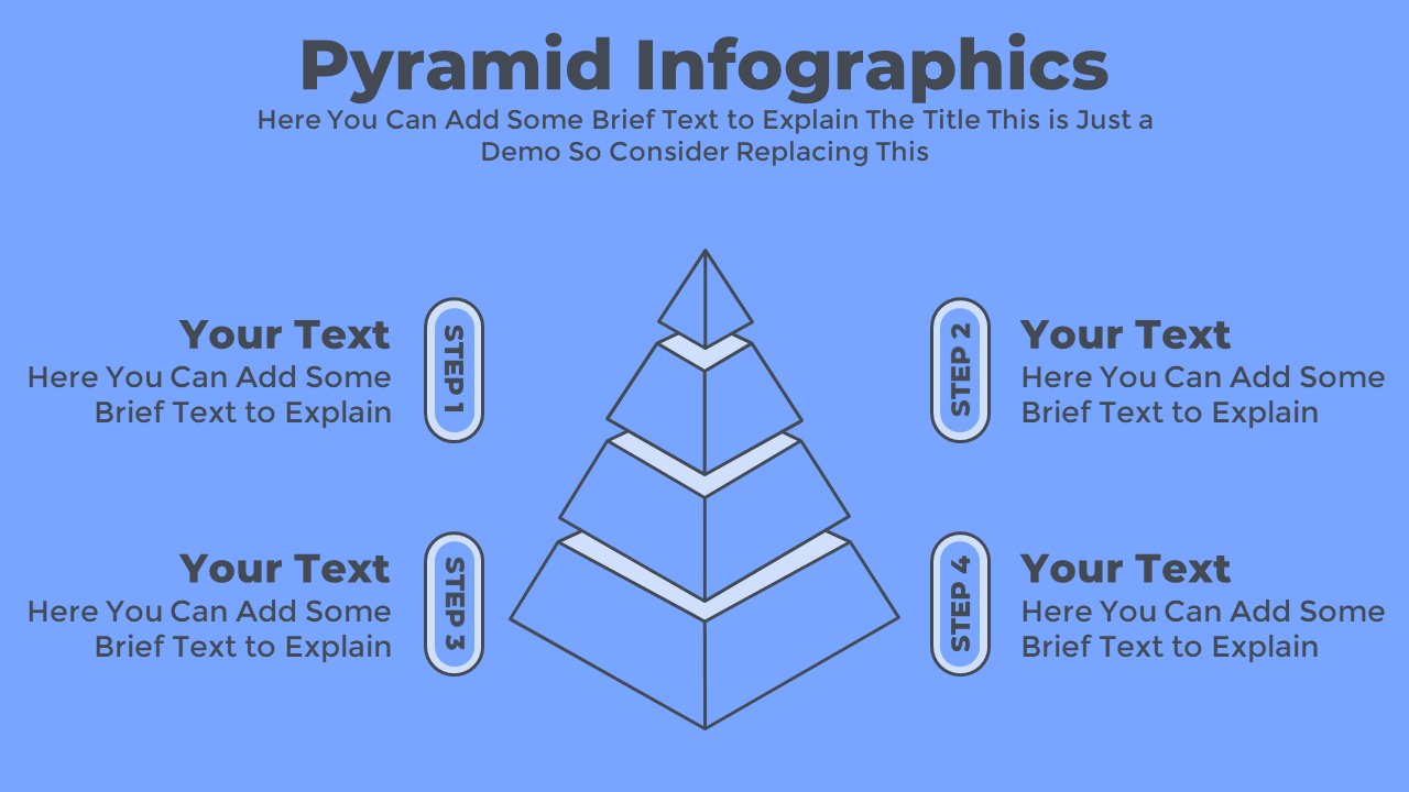 3D Pyramid Template for PowerPoint and Google Slides