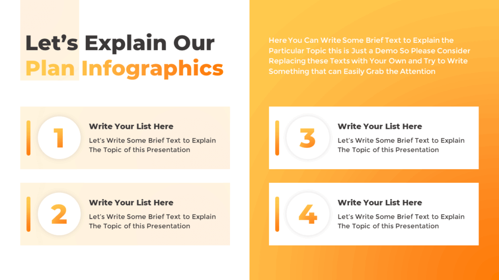 4-Stages Infographic Slide Template