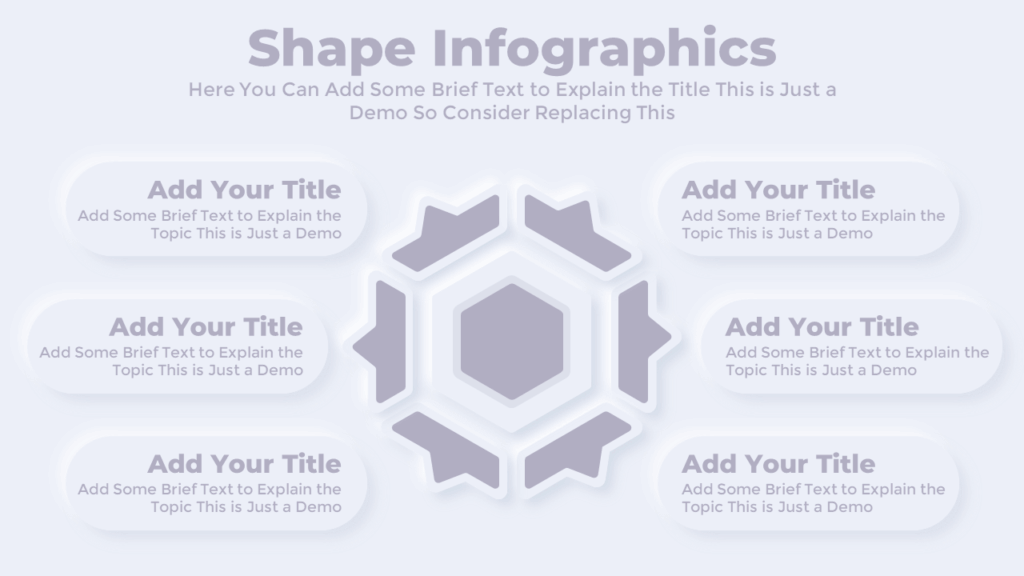Animated Infographic Slide with 6 Options