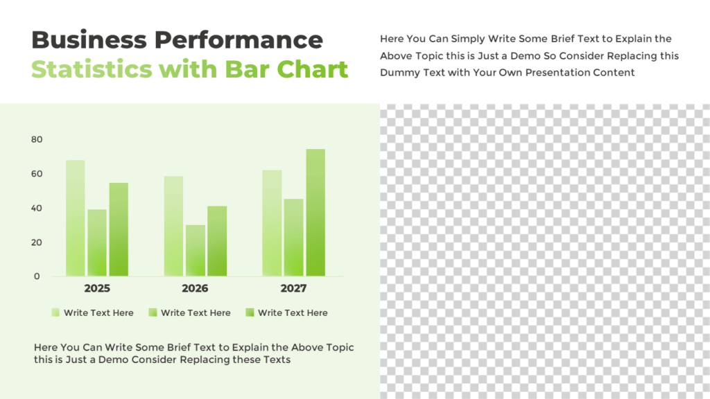 Bar Chart PowerPoint and Google Slides Template