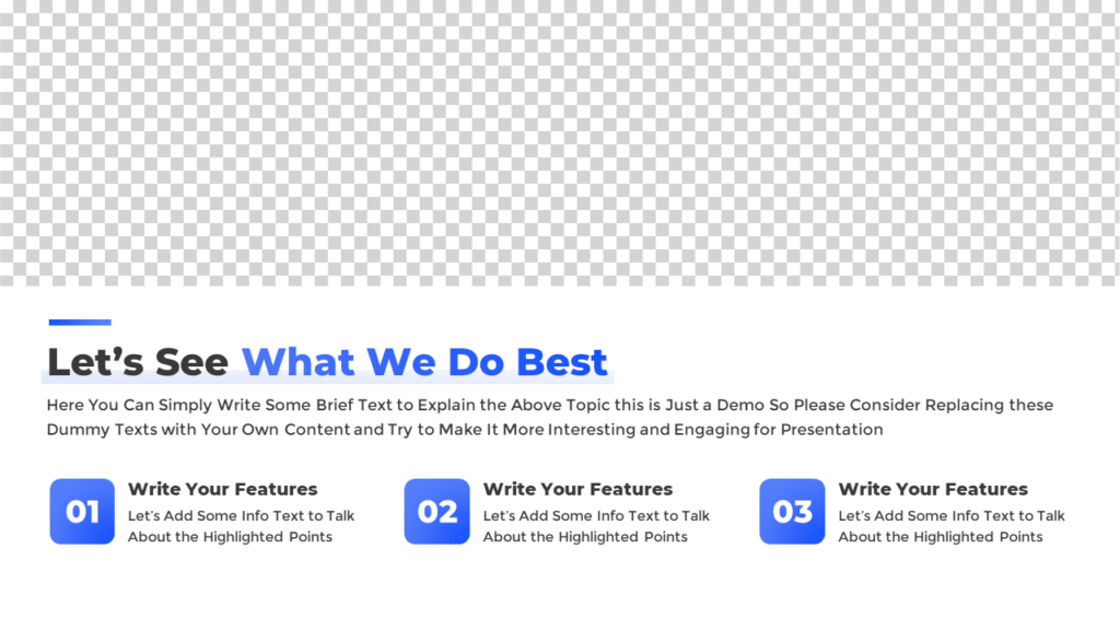 Free 3-Step Business Infographic Slide Template
