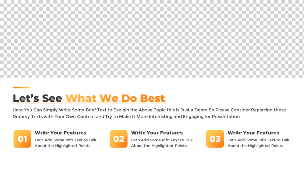 Free 3-Step Infographic List for PowerPoint and Google Slides