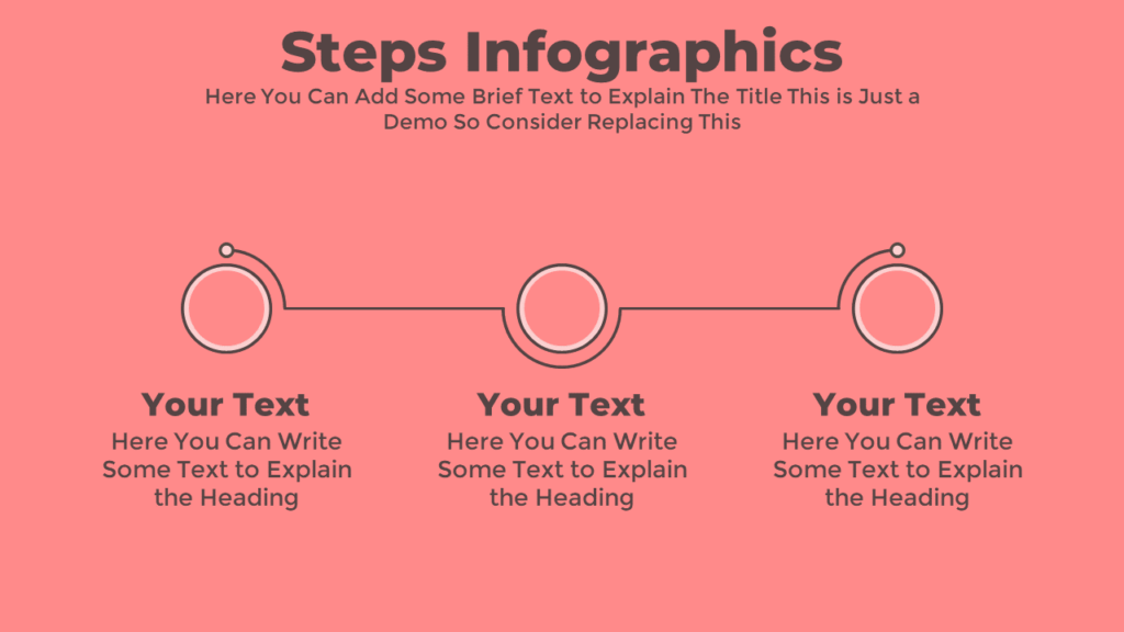 Free 3-Step PowerPoint Infographic Presentation Template