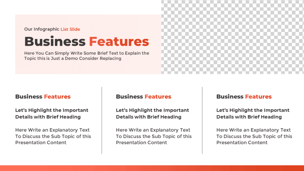 Free Animated Infographic Template with 3 Options