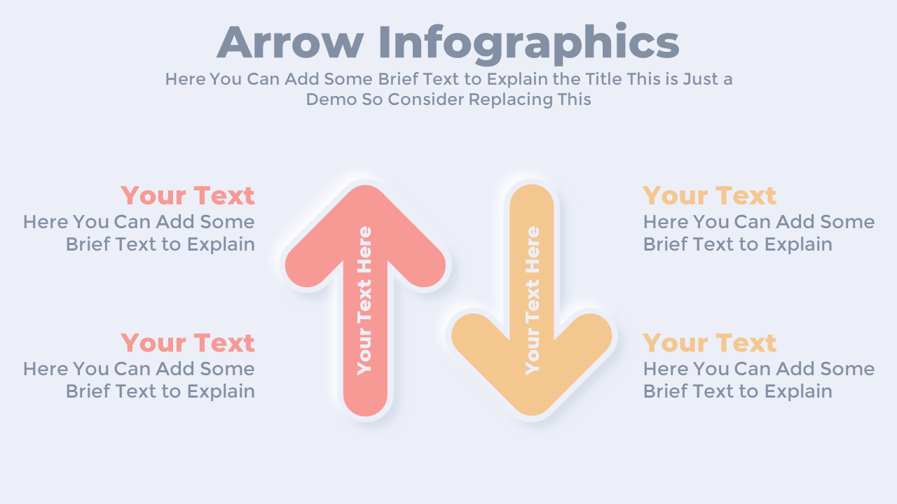 Free Arrow PowerPoint Infographic Presentation Slide