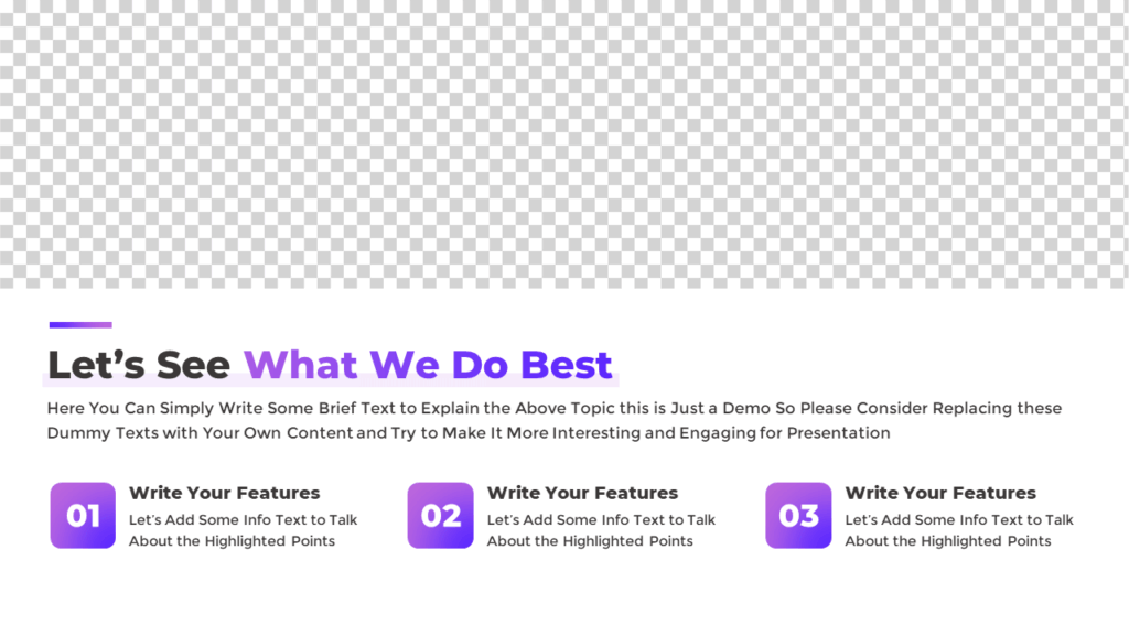 Free Business Infographics with 3 Options