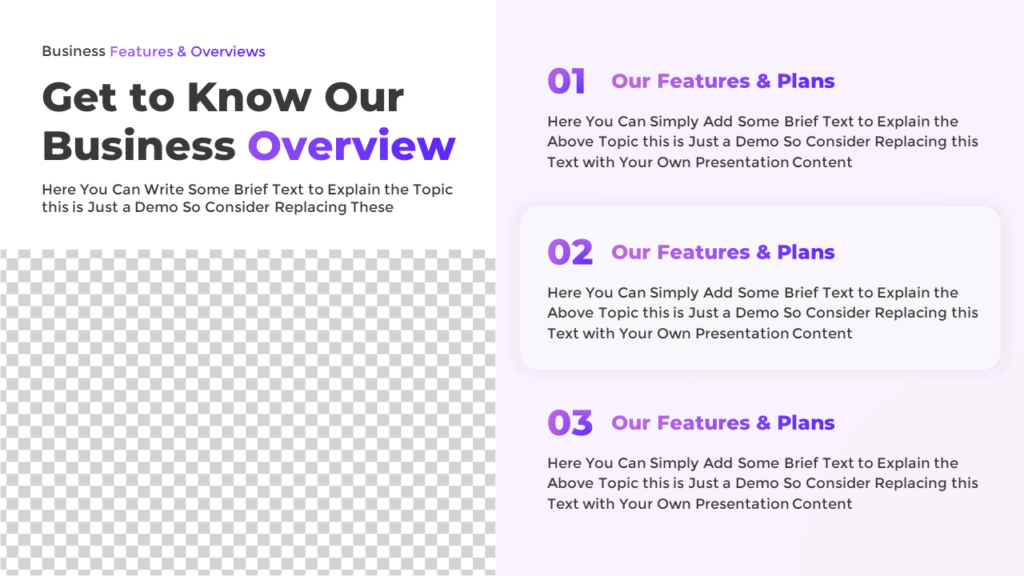 Free Business Overview Infographic Slide