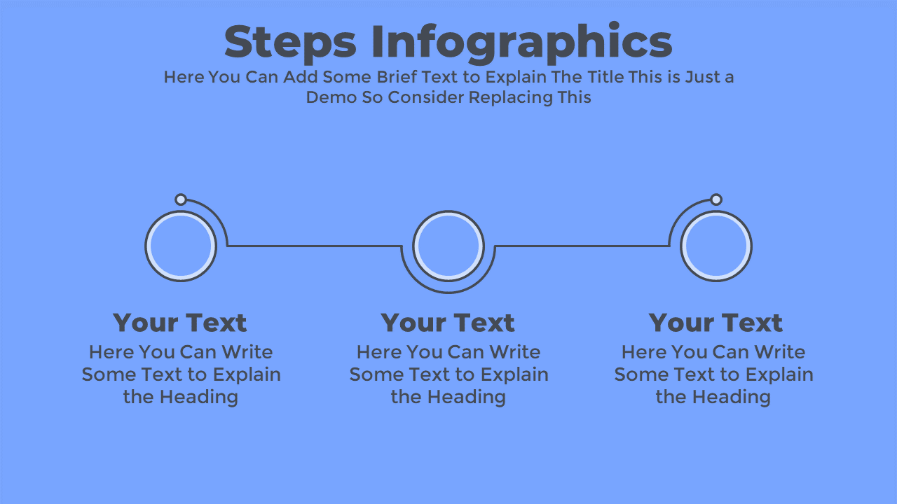 Free Creative Timeline Infographic Slide for PowerPoint