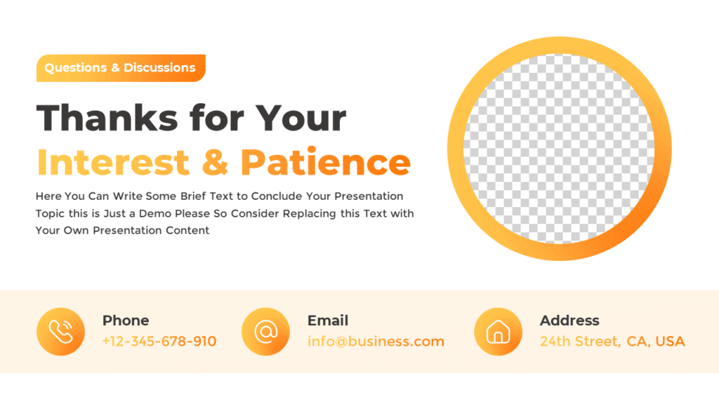 Free Ending Slide for PowerPoint Presentation