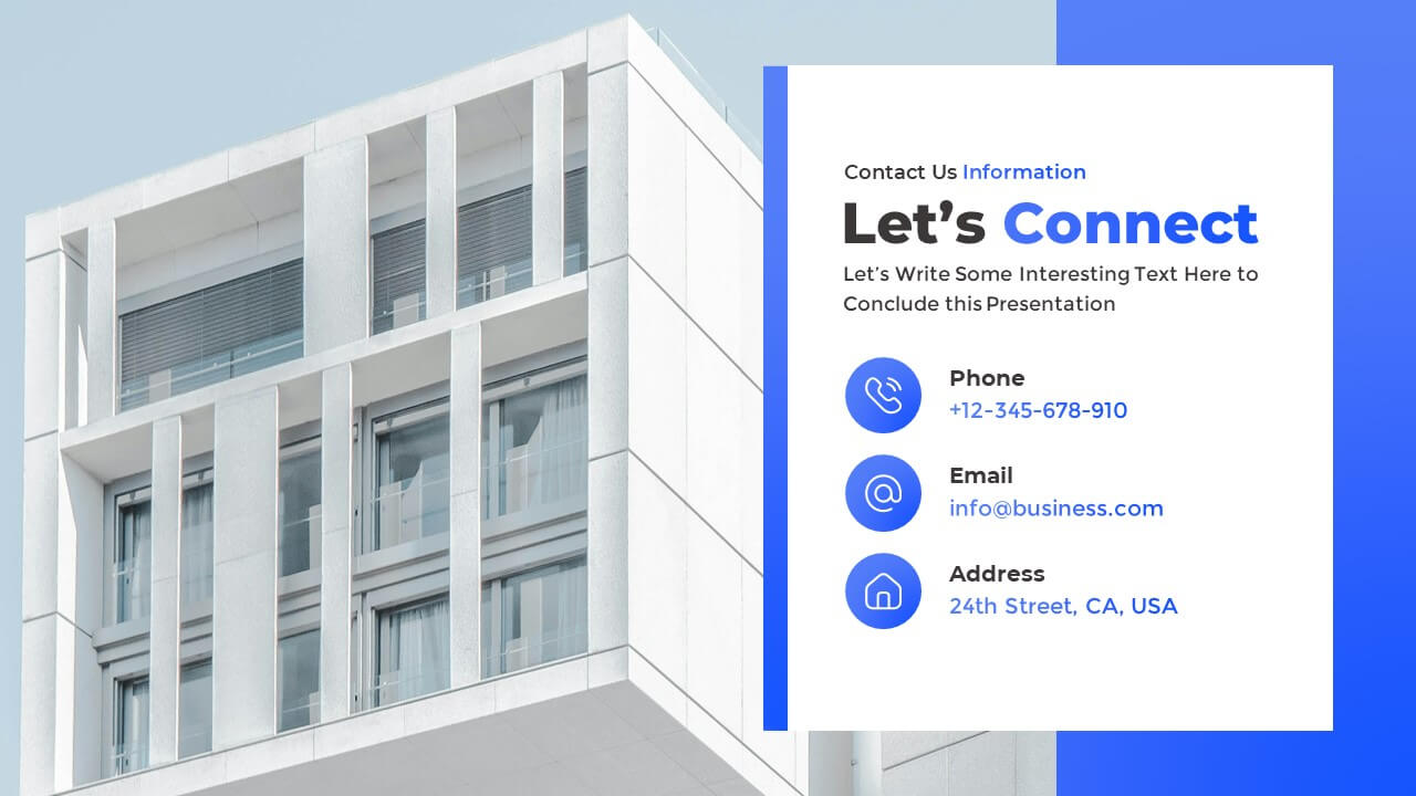 Free Ending Slide for PowerPoint Presentation