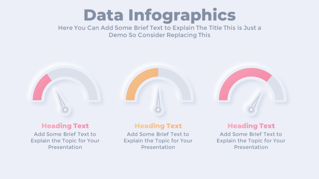 Free Gauge Chart Infographic Slide