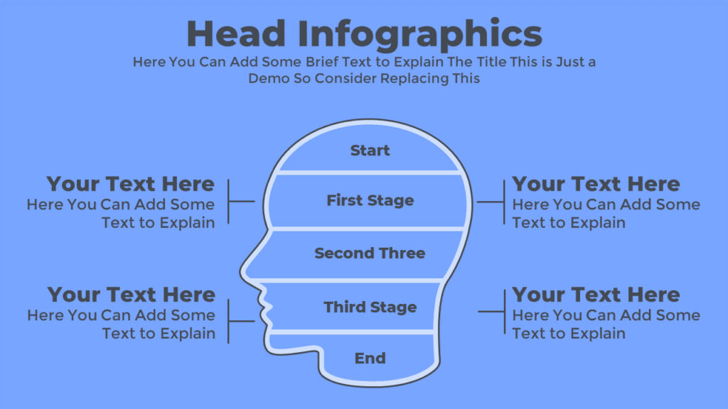 Free Head Infographic for PowerPoint and Google Slides