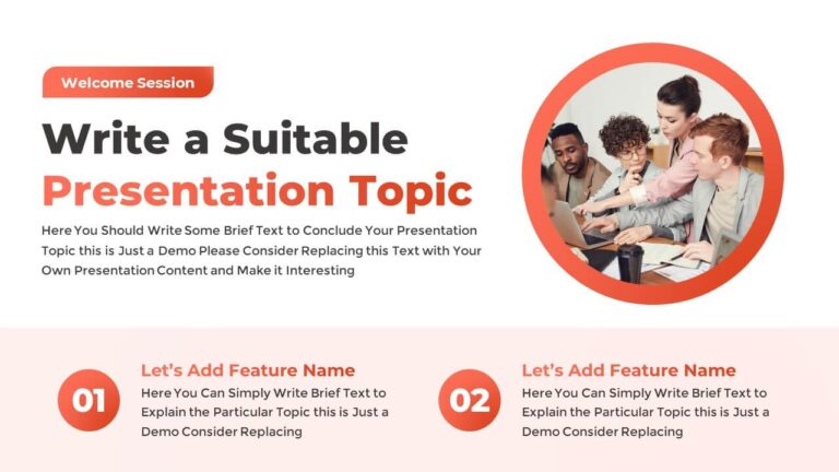 Free Intro PowerPoint Slide for Presentation