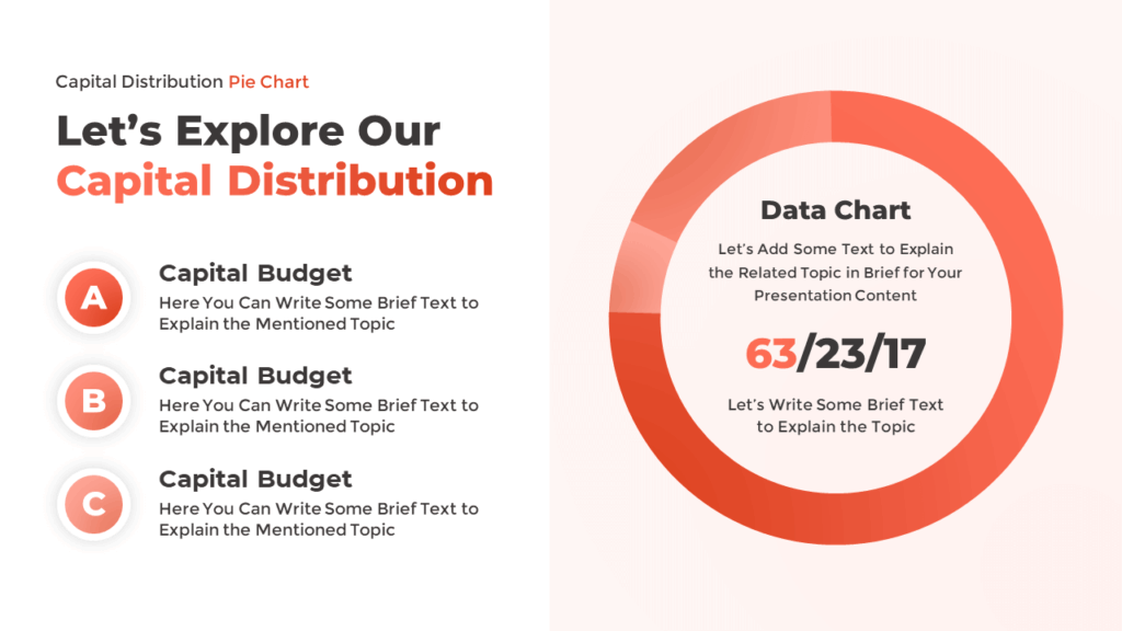 Free Pie Graph Slide for PowerPoint