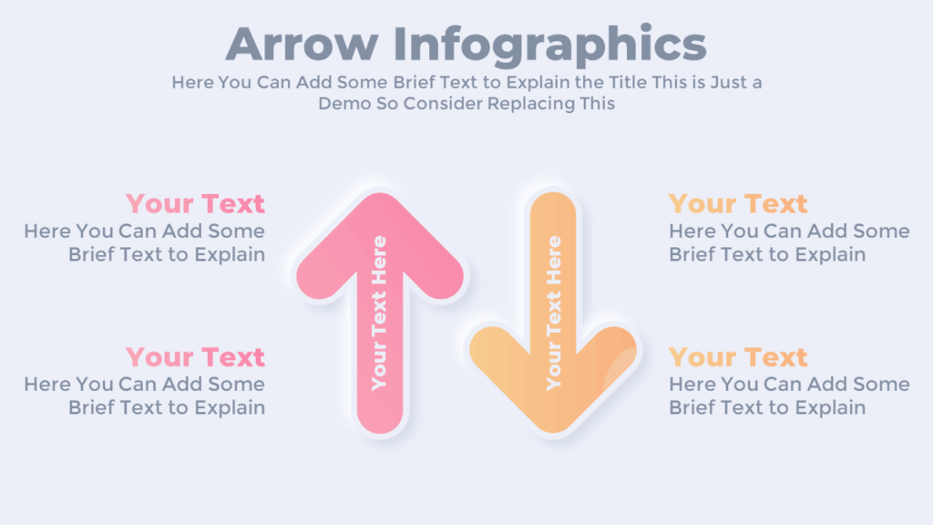 Free Arrow PowerPoint Infographic Slide Template