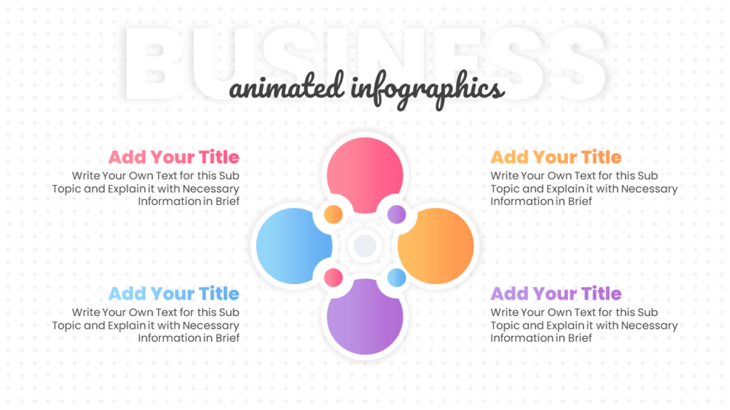 Free PowerPoint Infographic Circular Steps