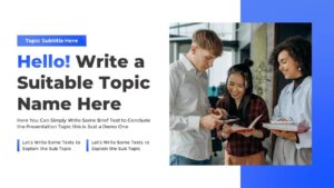 Free PowerPoint Intro Slide Template for Presentations