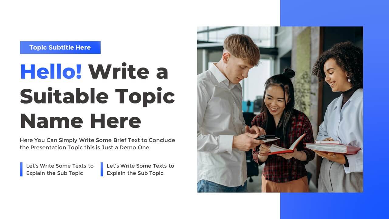 Free PowerPoint Title Slide Template