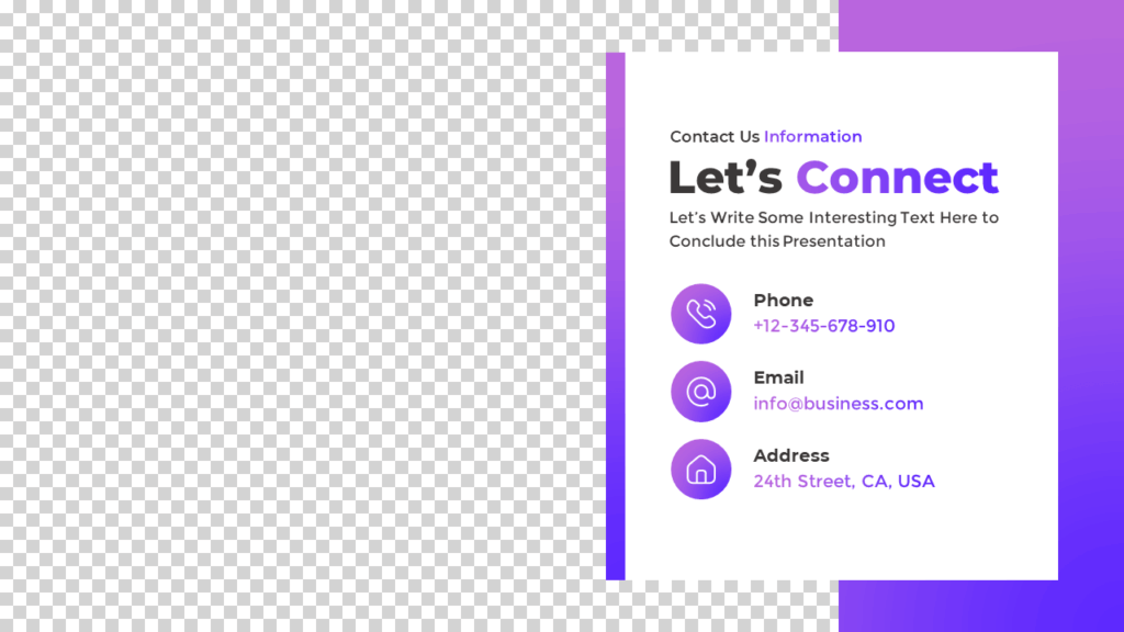Free Presentation Ending Slide Template