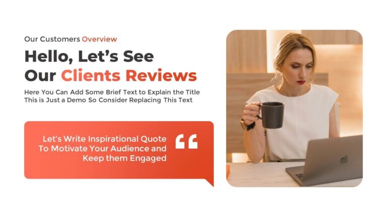 Free Recommendation Slide Template