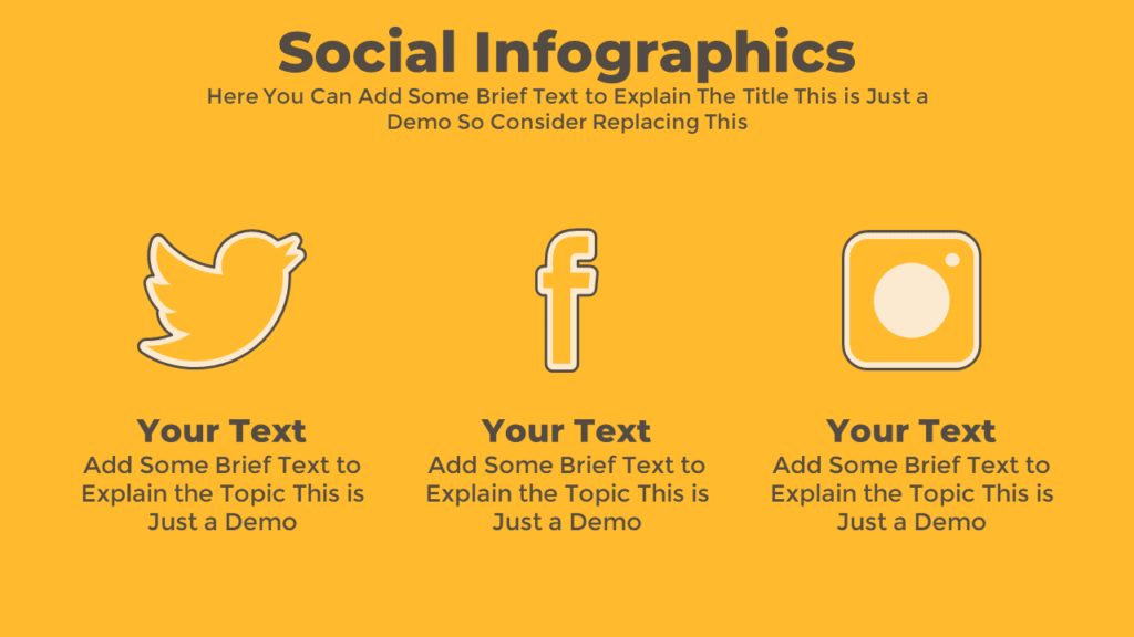 Free Social Media Icons Slide