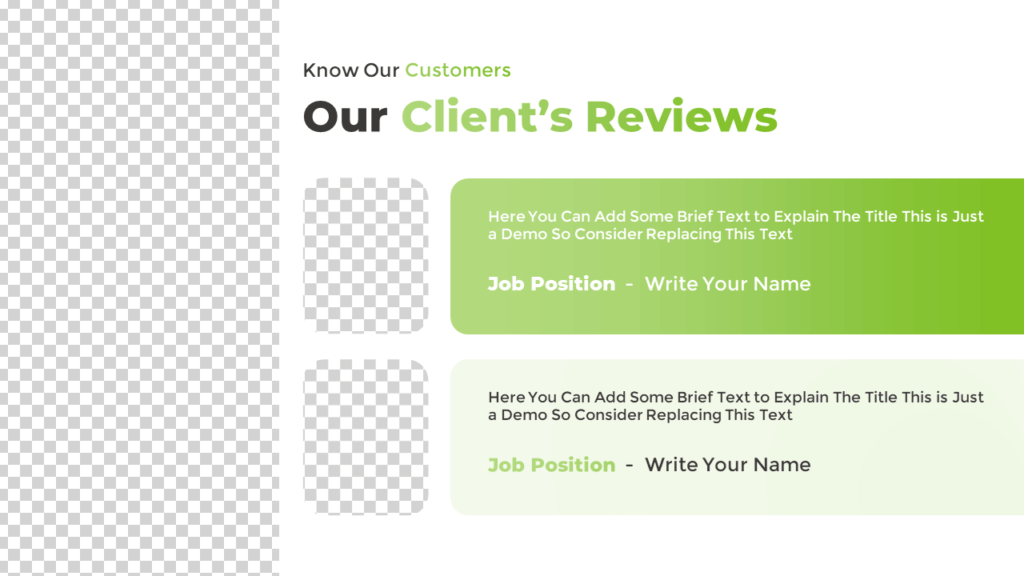 Free Testimonial Slide Template