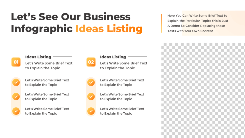 PowerPoint Bullet Points List Template