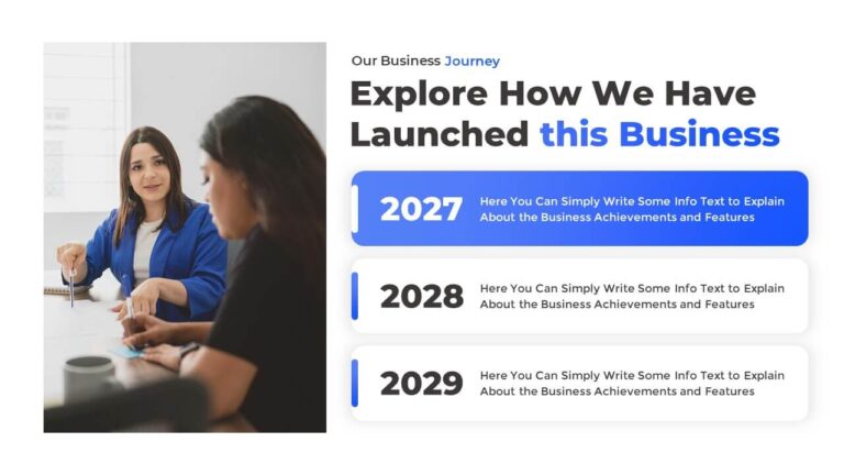 PowerPoint Business Overview Slide Template