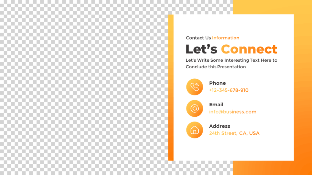 PowerPoint Ending Slide Template
