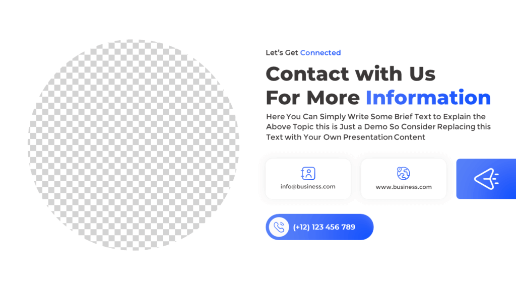 Free Contact Slide Template