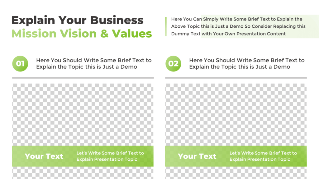 Highlight Mission and Vision Statement in PowerPoint