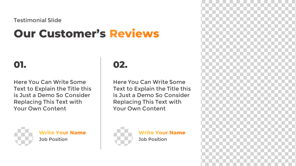 Testimonial PPT Presentation for PowerPoint and Google Slides