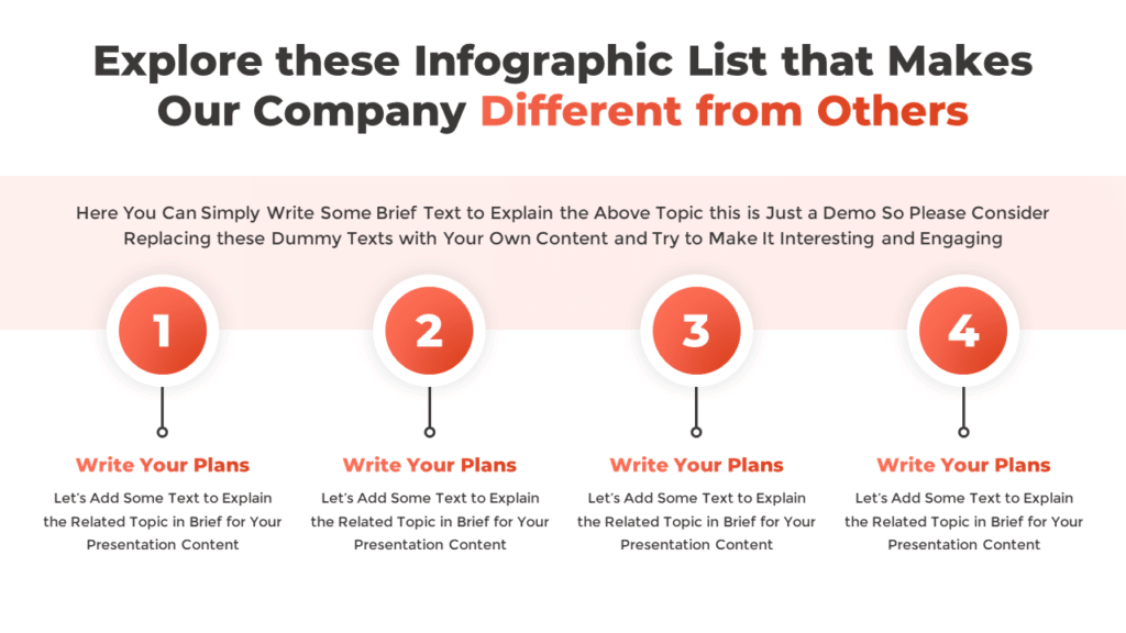 Animated PowerPoint Timeline Slide with 4 Steps