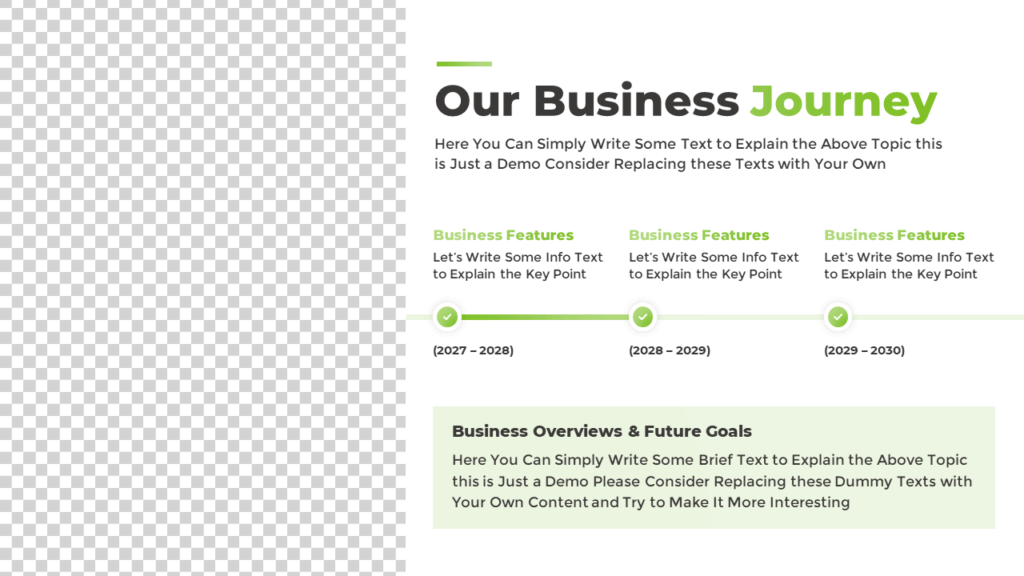 Business Journey Roadmap Slide Template