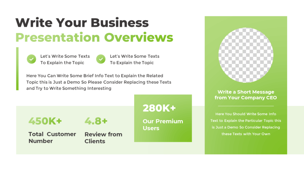Describe Your Business or Startup Pitches in PowerPoint and Google Slides