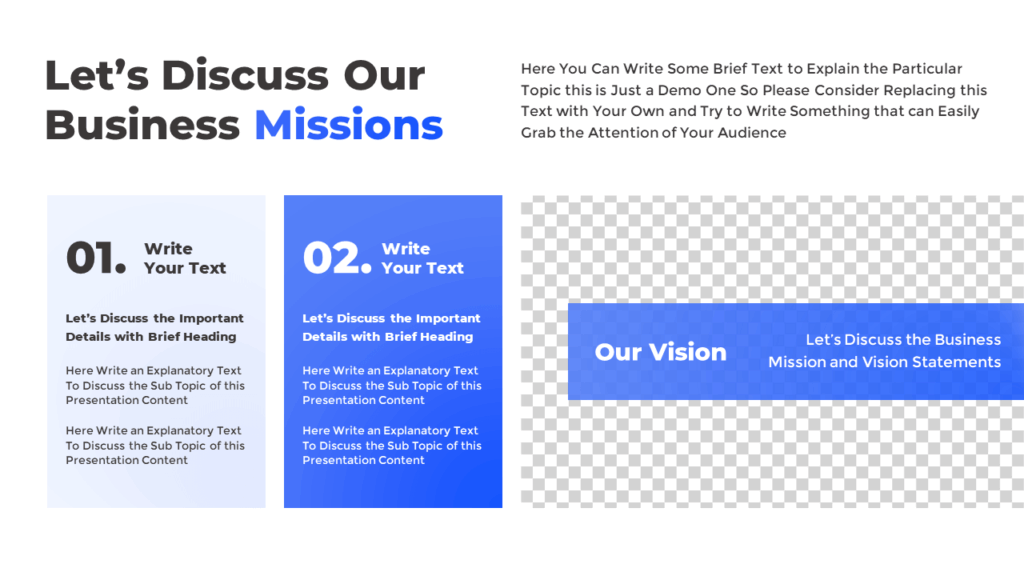 Free 2-Step Infographic Presentation Slide Template