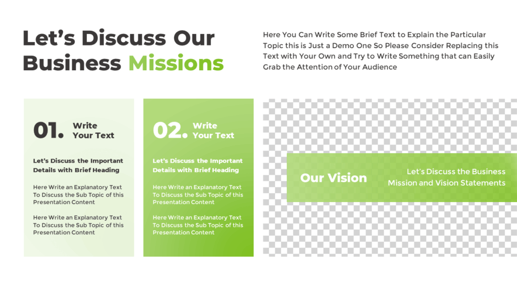 Free 2-Step Infographic Presentation Slide Template