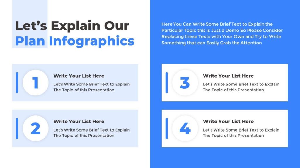 Slide 05 - Plan Infographic Slide for Strategic Business Presentation